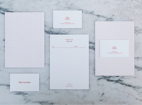 1. Bare Beauty | 10 Great Uses of Branded Stationery