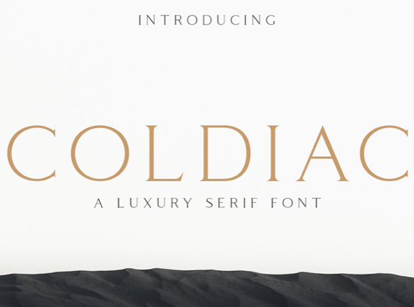 Coldiac | Top Fonts to Use on Posters