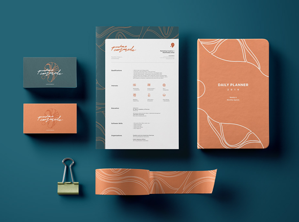 5. Combining Styles | 10 Great Uses of Branded Stationery