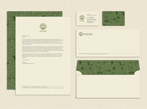 6. It’s All in the Pattern | 10 Great Uses of Branded Stationery