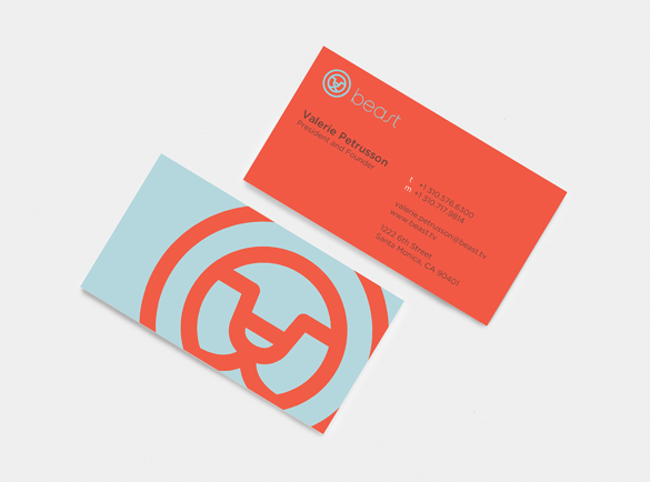 8. Contrasts | 9 Examples of Good Business Cards
