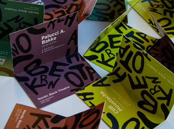 5. Text as Visuals | 9 Examples of Good Business Cards