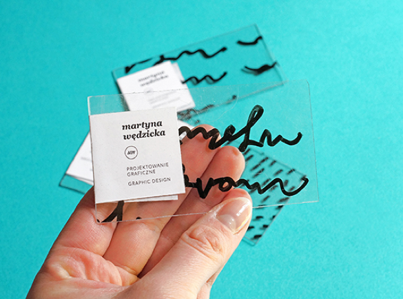 3. Transparency | 9 Examples of Good Business Cards